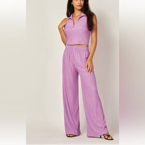 Lavender Sleeveless Pajama Set